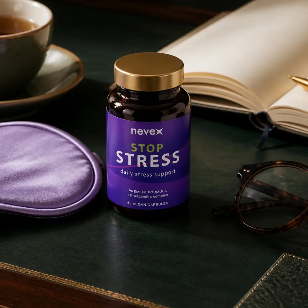 STOP STRESS brand atmosphere