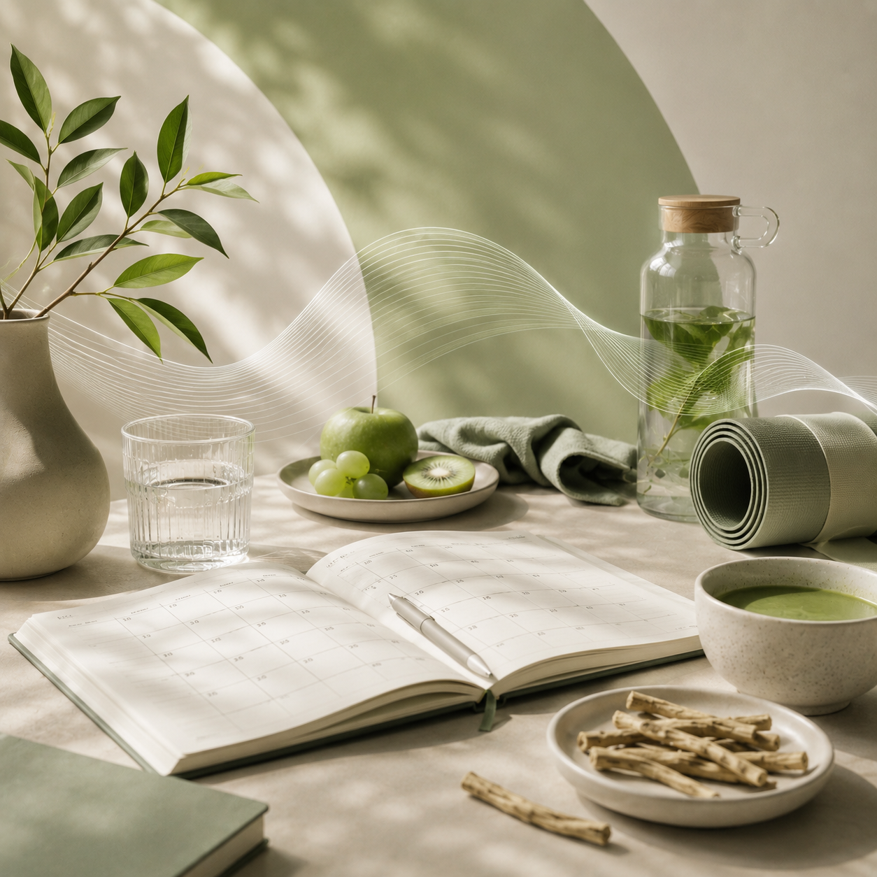 The 30-day routine: how to build a complete wellness system.